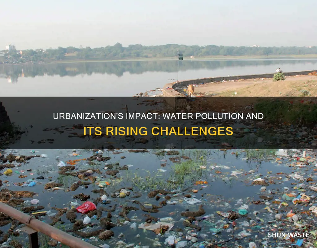 how does urbanization affect water pollution