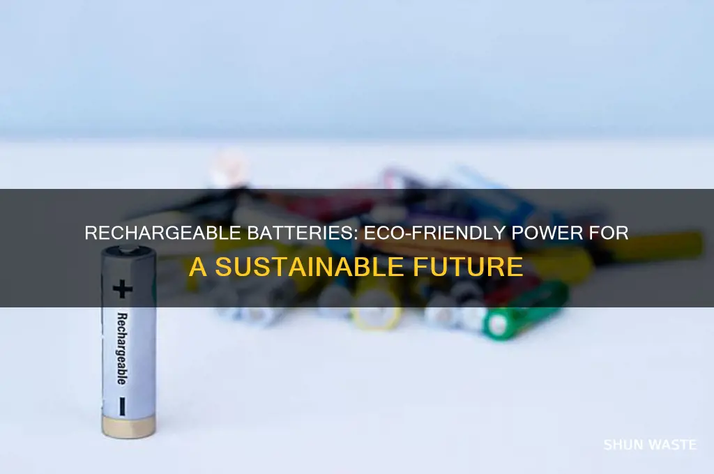 how does using rechargeable batteries help the environment