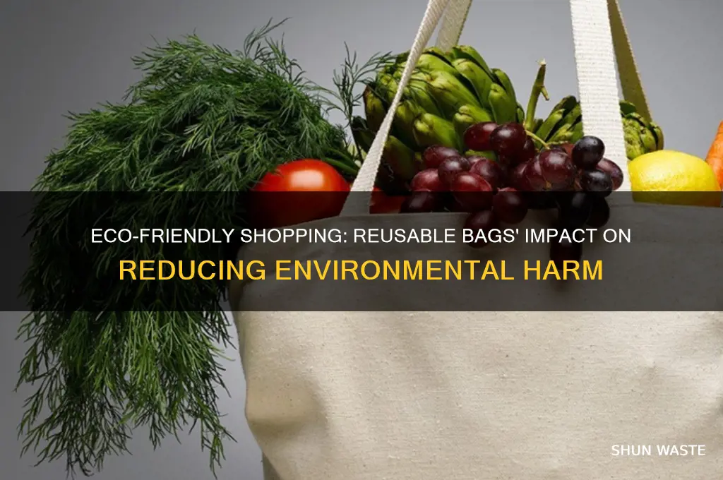 how does using reusable bags help the environment