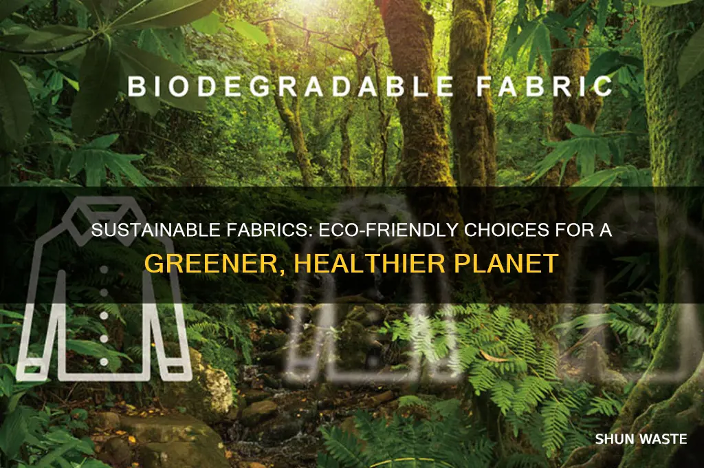 how does using sustainable fabrics help the environment