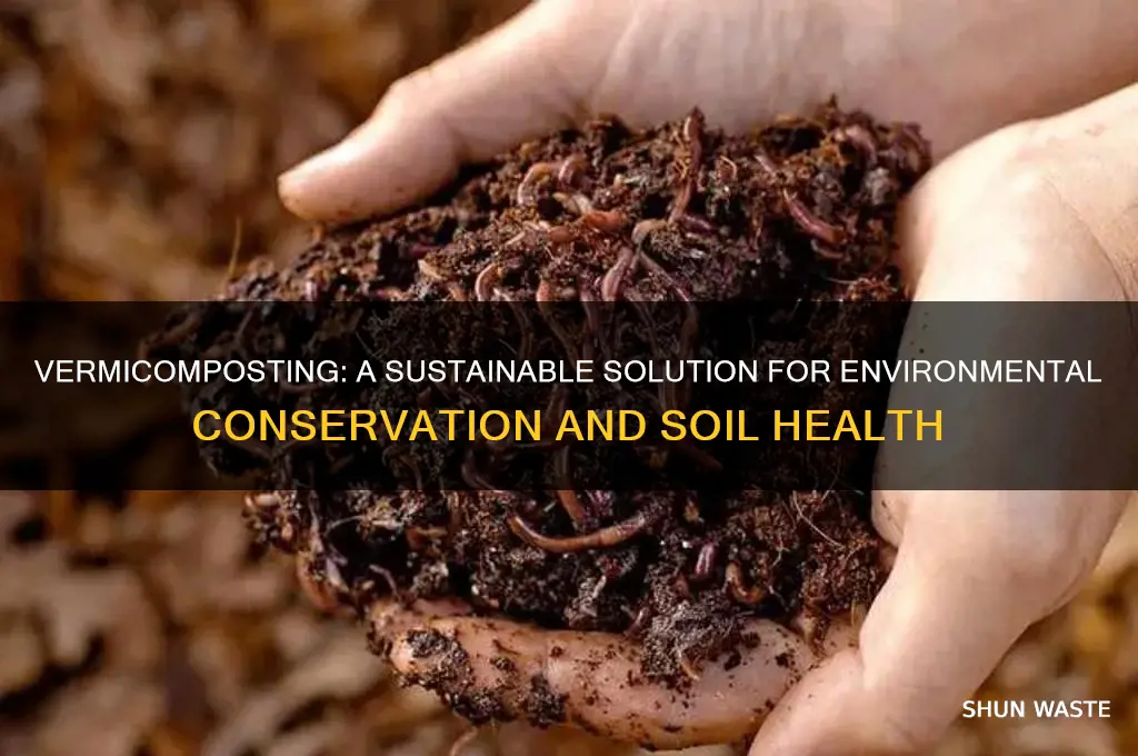 how does vermicomposting help the environment
