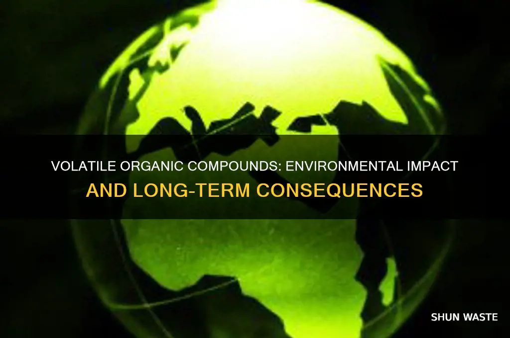 how does volatile organic compounds affect the environment