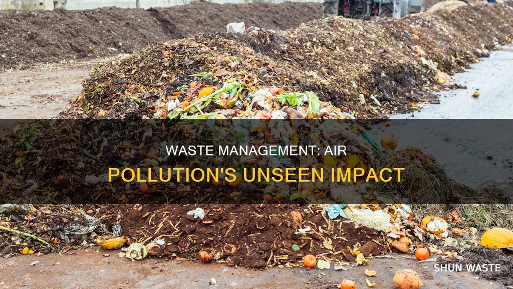 how does waste affect air pollution