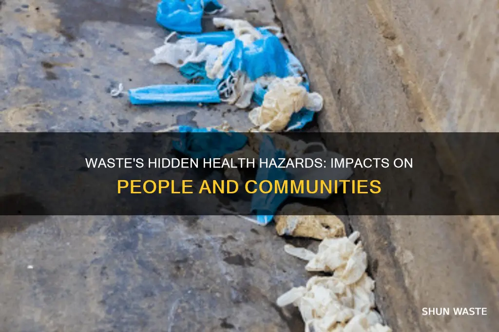 how does waste affect people
