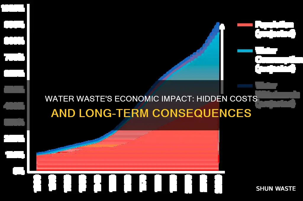 how does wasting water affect the economy