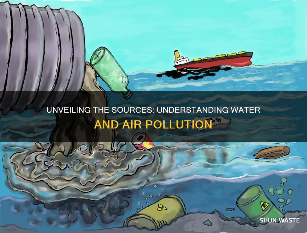 how does water and air pollution occur