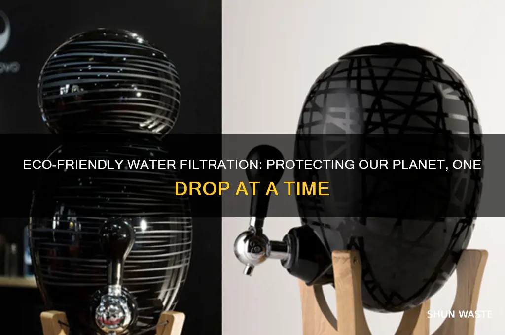how does water filtration help the environment