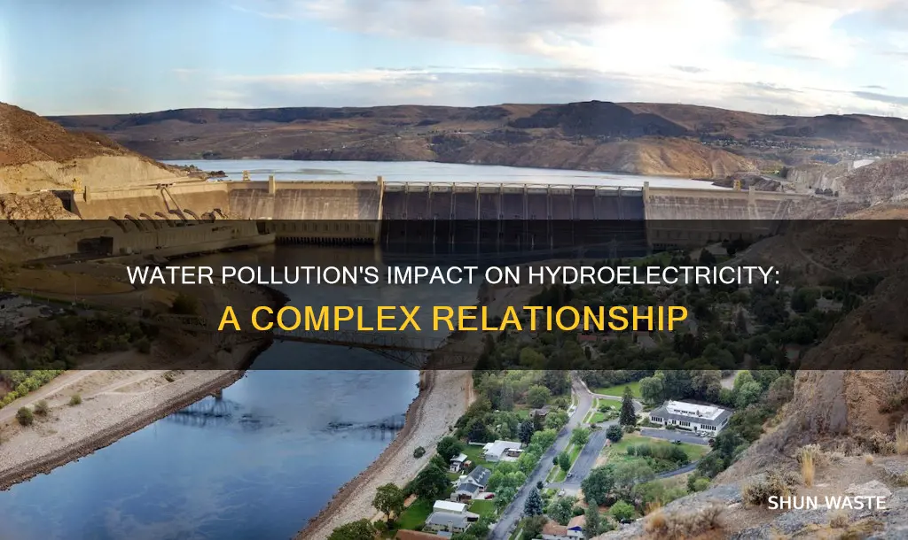 how does water pollution affect hydroelectricity