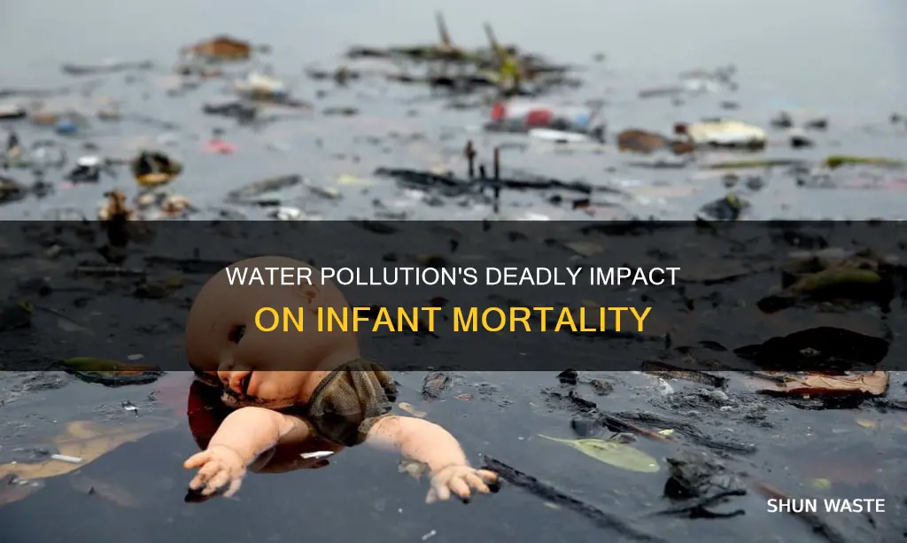 how does water pollution affect infant mortality