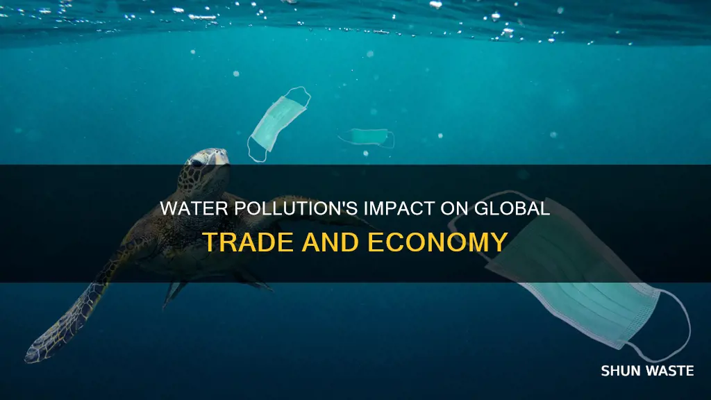 how does water pollution affect international trade