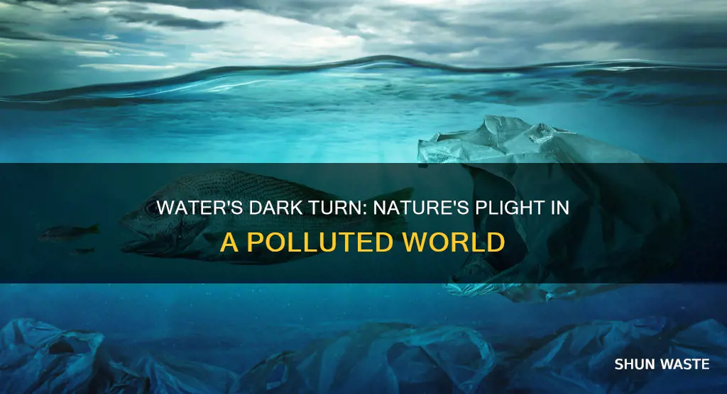 how does water pollution affect nature