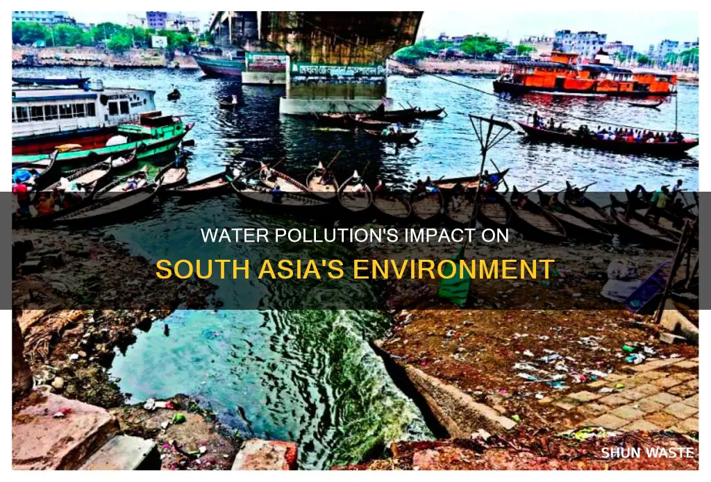 how does water pollution affect south asia