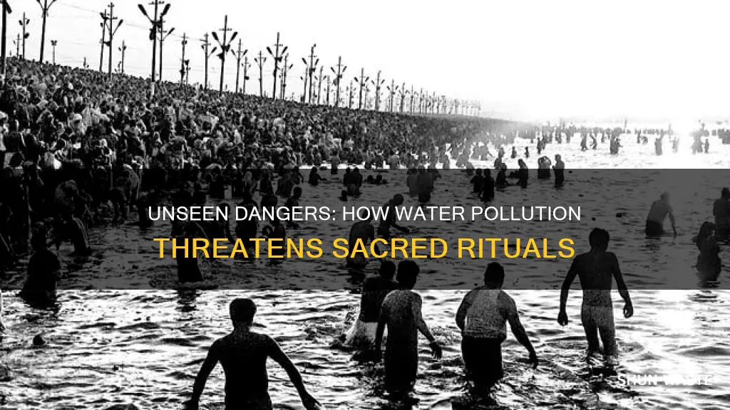 how does water pollution impact religious rituals