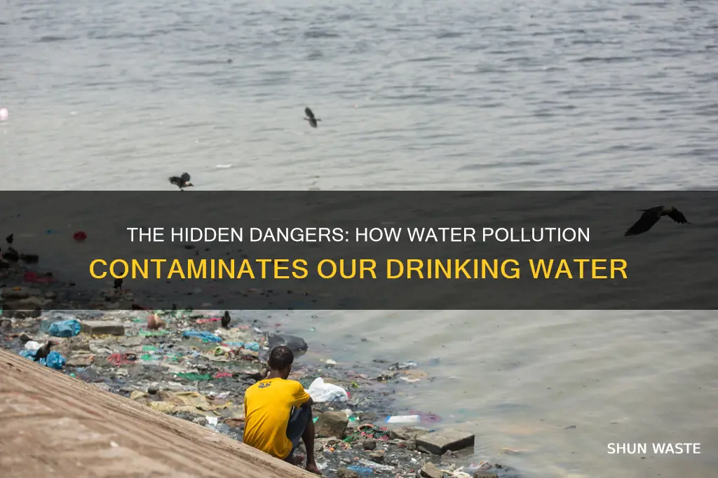 how does water pollution pollute drinking water