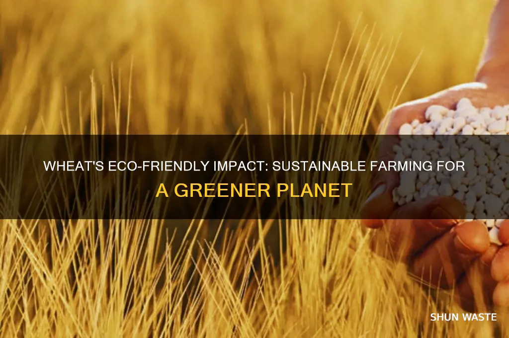 how does wheat help the environment