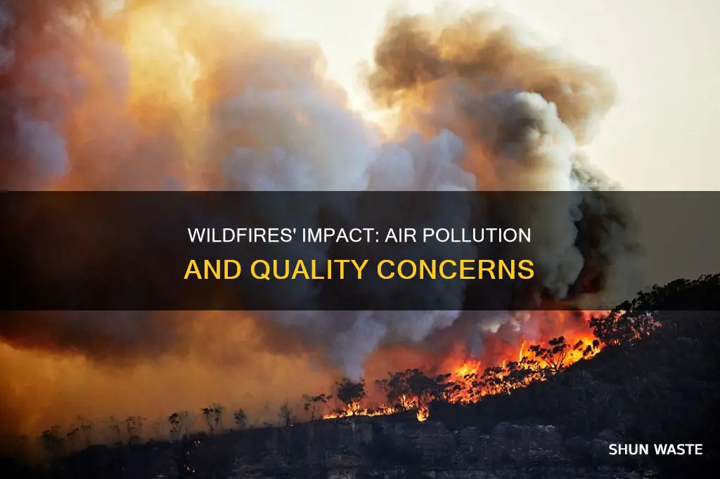 how does wildfires affect air pollution