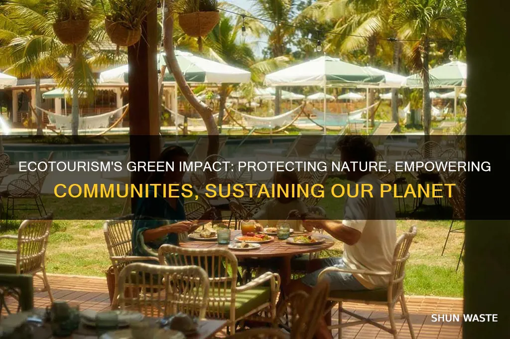 how ecotourism helps the environment