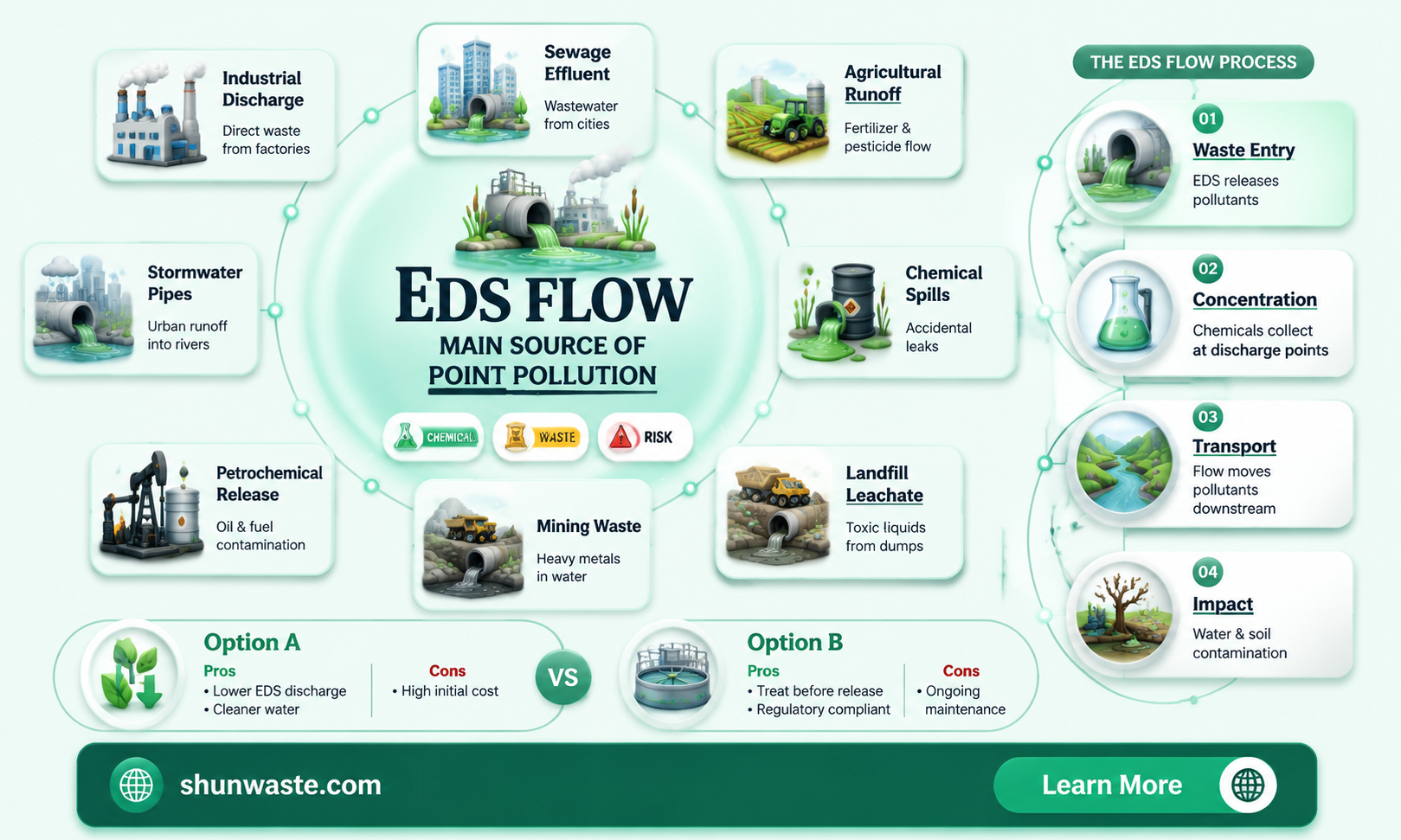 are eds a point source pollution