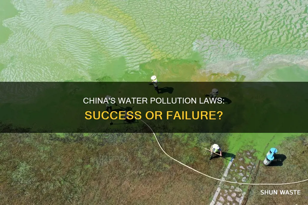 how effective have the water pollution laws been in china