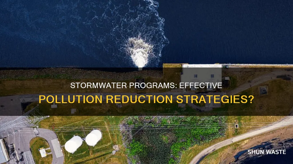 how effective is the municipal stormwater program in reducing pollution