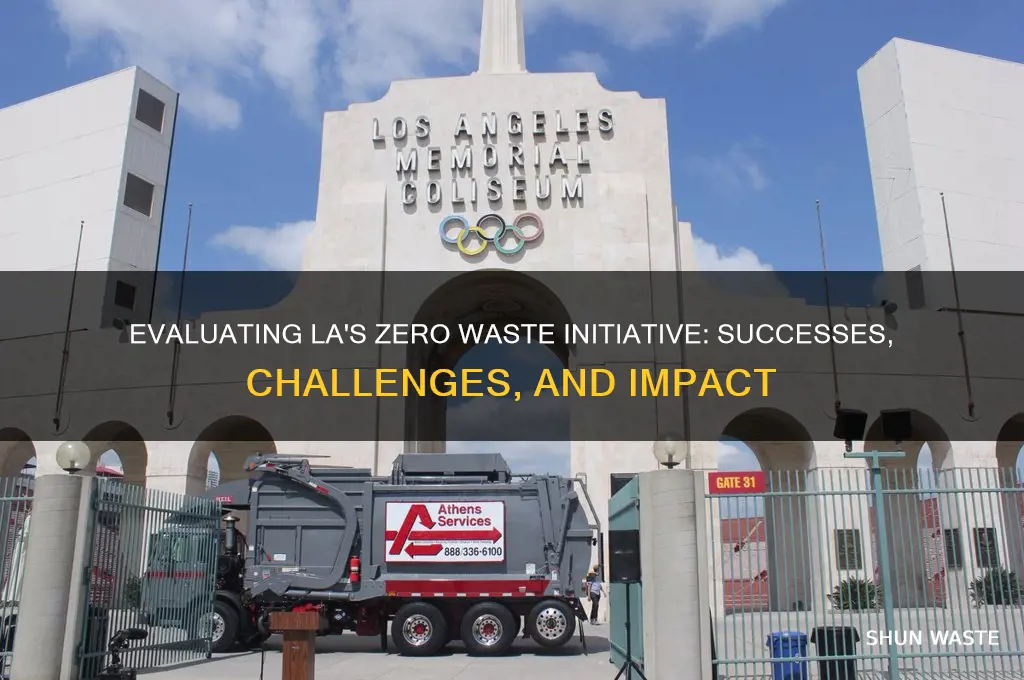 how effective was the zero waste in la