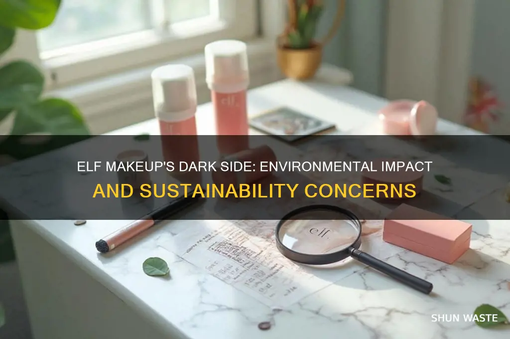 how elf makeup is bad for environment
