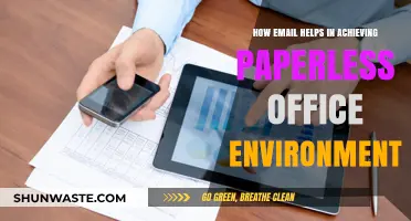 Email's Role in Creating a Sustainable, Paperless Office Environment