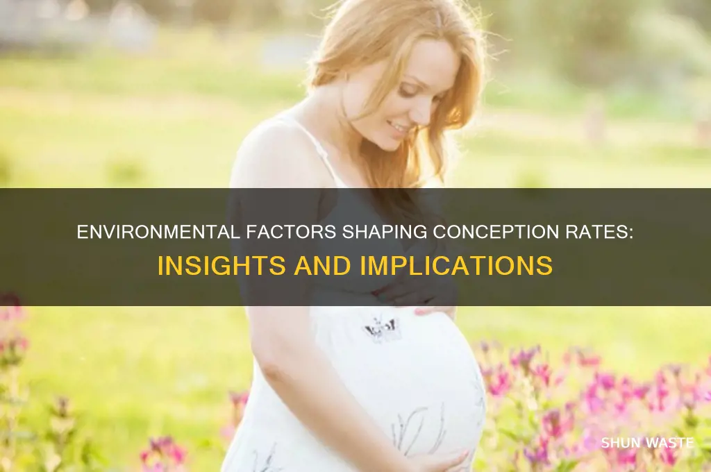 how environment affects conception rate