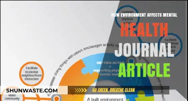Environmental Impacts on Mental Health: Insights from Recent Journal Articles