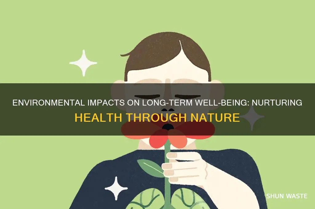 how environment can affect long term well being