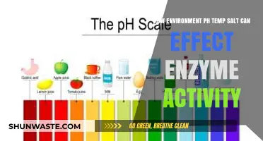 Environmental Factors: How pH, Temperature, and Salt Influence Enzyme Activity