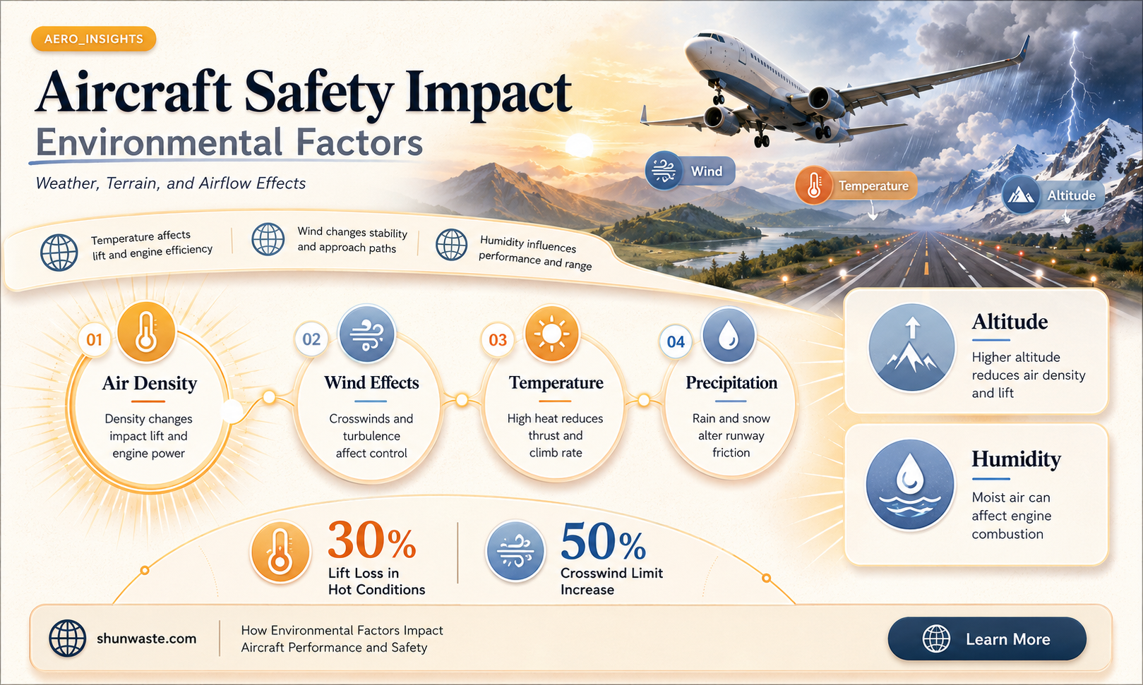are planes affected by their environment