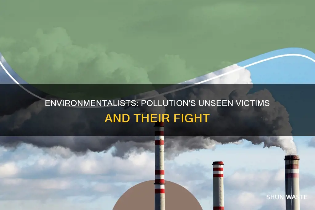 how environmentalists are affects by pollution