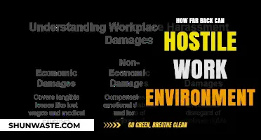 How Far Back Can Hostile Work Environment Claims Be Pursued?
