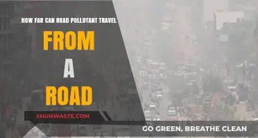 Unveiling the Reach: How Far Road Pollutants Travel