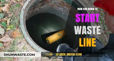 Optimal Depth for Starting a Waste Line Installation Guide