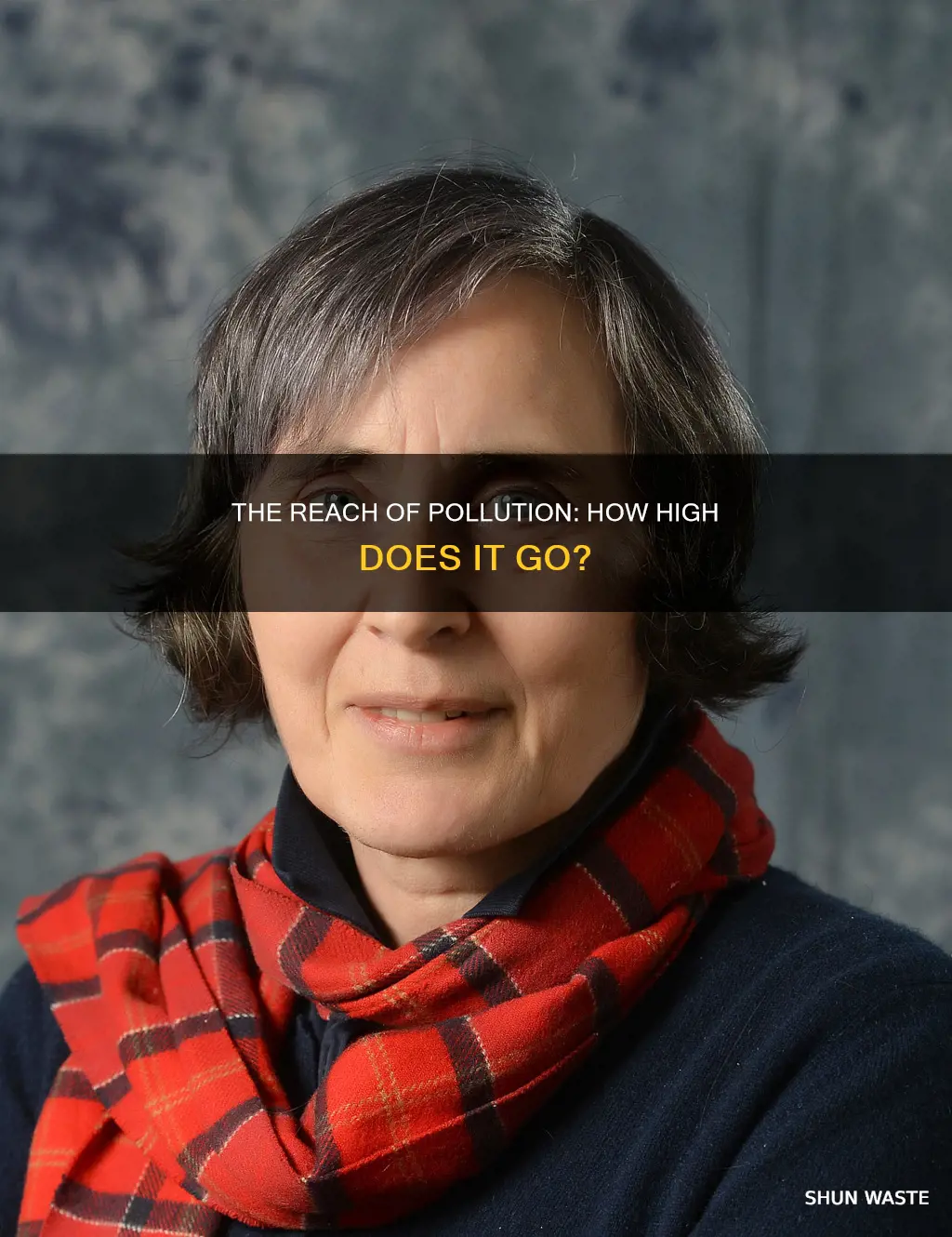 how far into the atmosphere does pollution reach