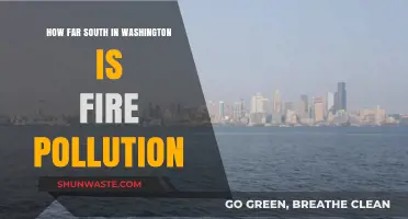 Fire Pollution in Washington: How Far South?