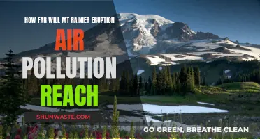 Mt Rainier Eruption: Air Pollution Impact and Reach