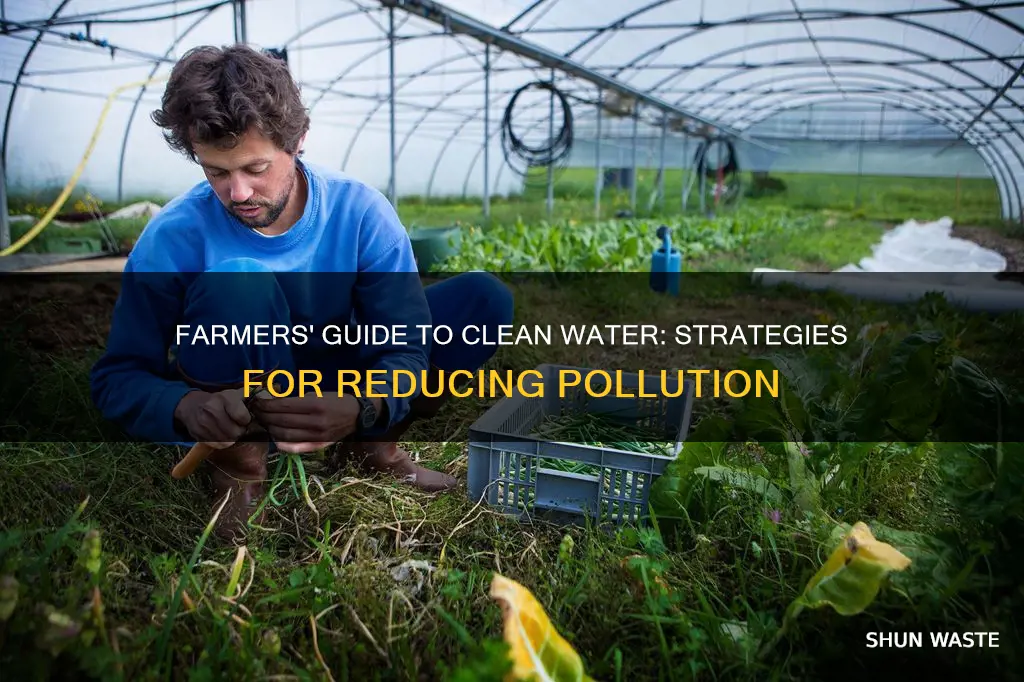 how farmers can reduce water pollution