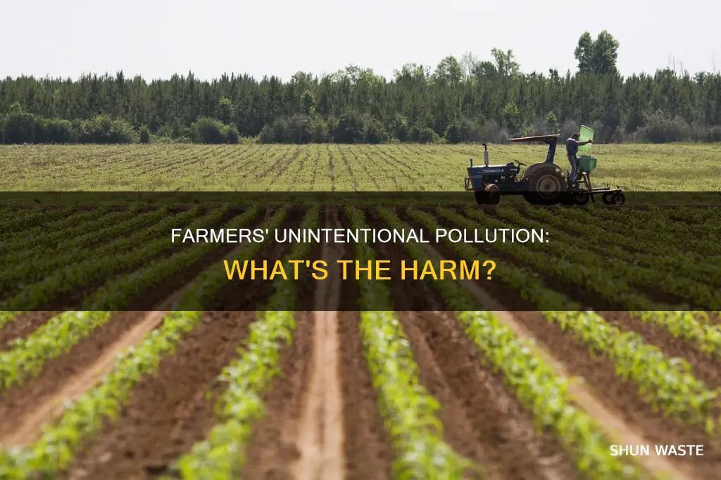 how farmers cause pollution