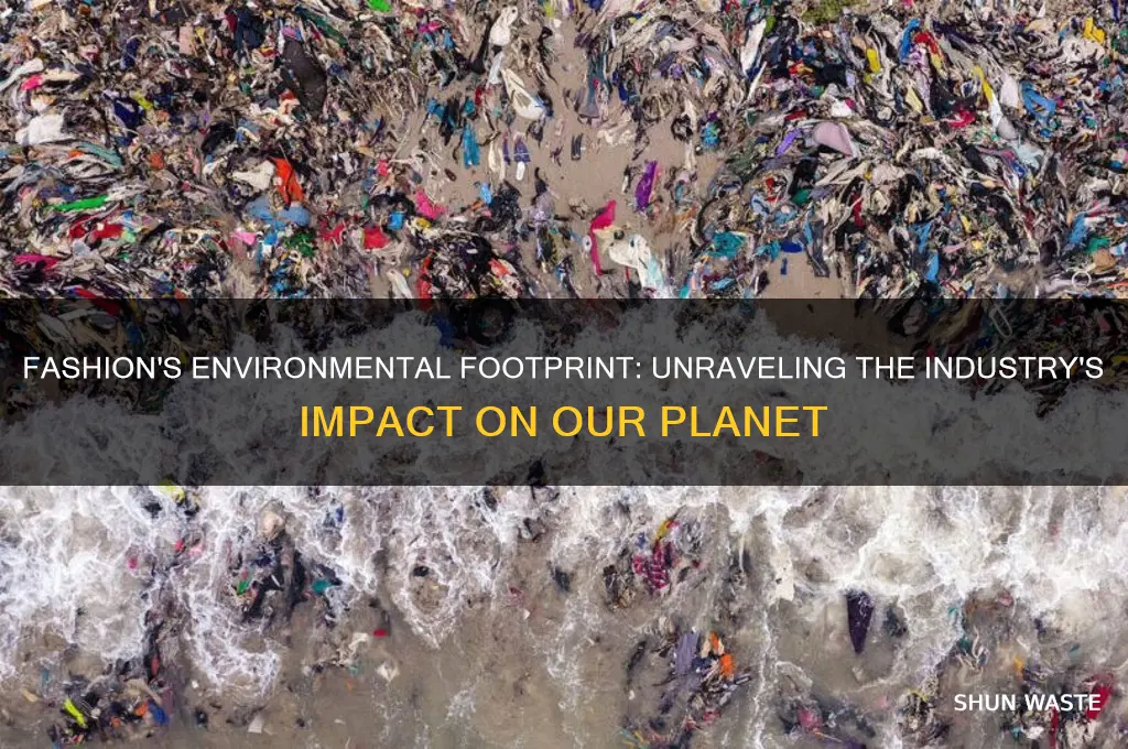how fashion industry affects environment