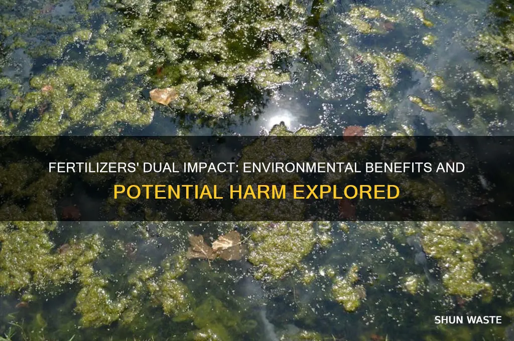 how fertilizers can be beneficial and harm the environment