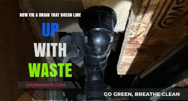 Fixing Drain Alignment Issues: Solutions for Mismatched Waste Pipes