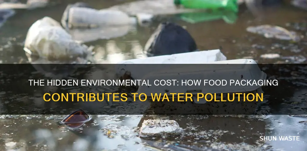 how food packaging causes water pollution