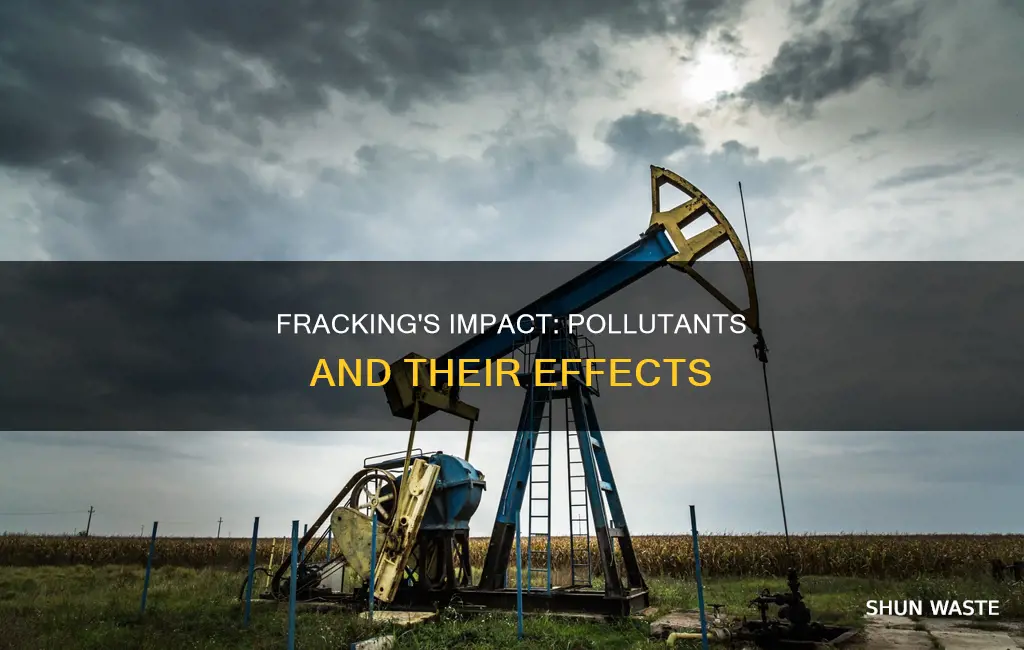 how fracking affects pollutants