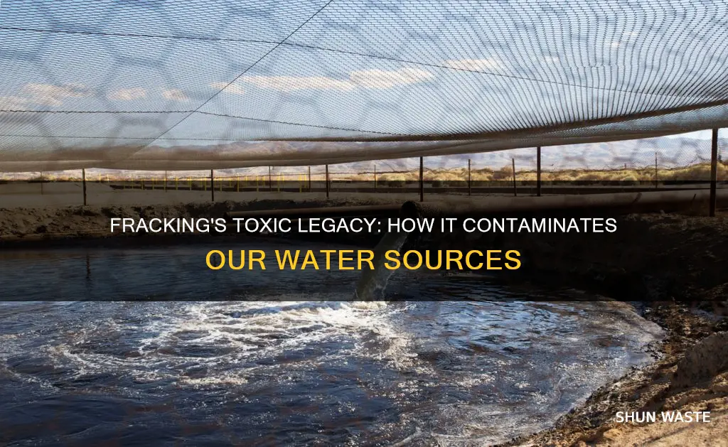 how fracking pollutes water