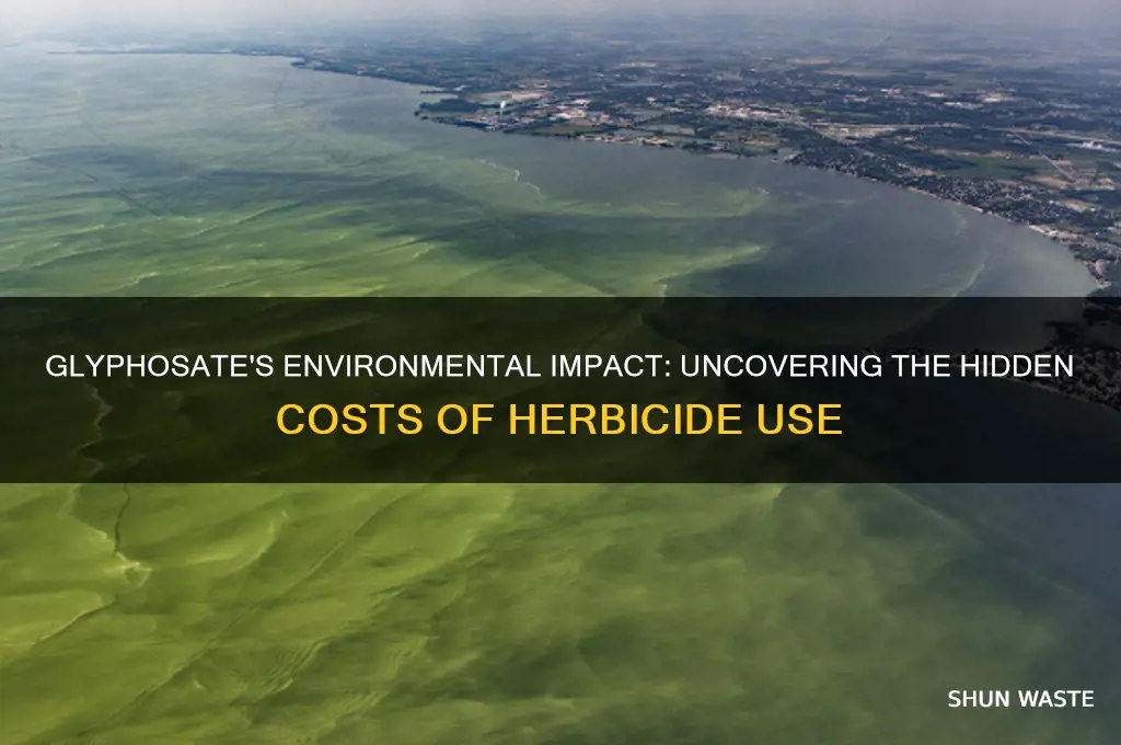 how glyphosate affects our environment