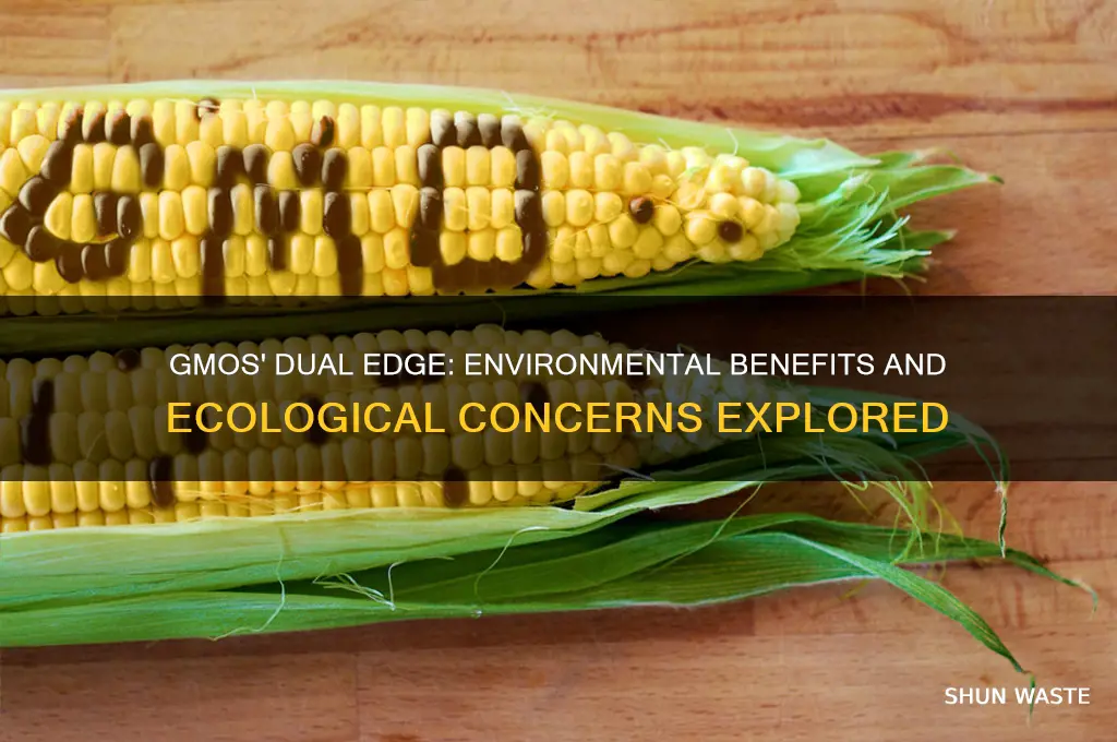 how gmos negaively and positevily impact the environment