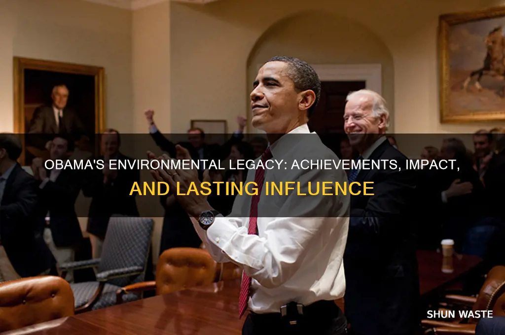 how good was obama for the environment